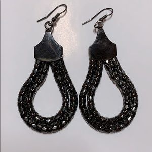 Fashion, drop earrings